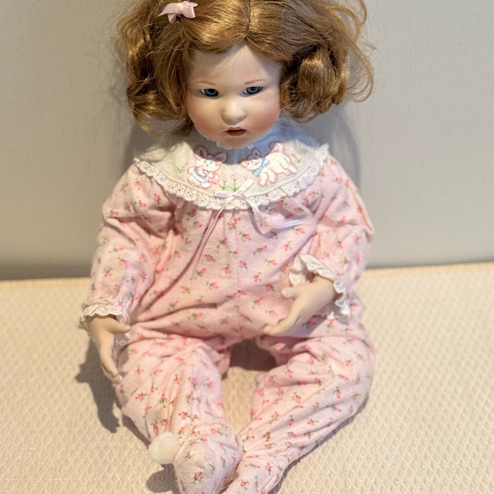 Pink Floral antique
